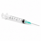 Jeringa Desechable Estéril 3ml con Aguja 21G x 1½
