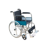 Silla de Ruedas Delta Plus Cromada: Estilo, Durabilidad y Máximo Confort