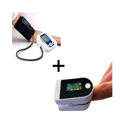 Toma Presión Digital + Oximetro de Pulso