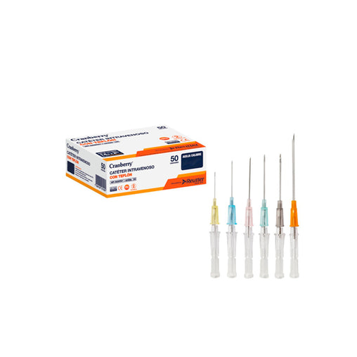 Cateter Intravenoso Con Teflón Caja x 50u
