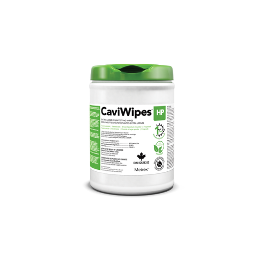 CaviWipes HP Metrex – Toallas Desinfectantes con Peróxido de Hidrógeno (160 unidades)