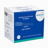 Jeringa Desechable Estéril 3ml S/ Aguja  Luer Lock