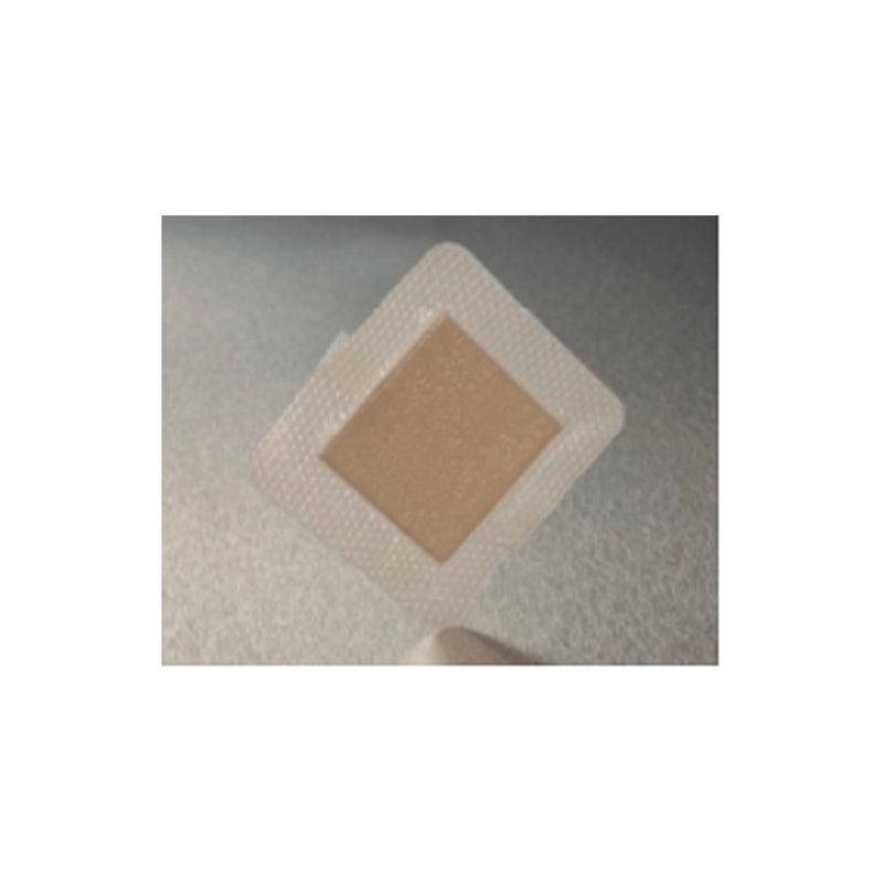 Apósito de espuma de silicona ultraabsorbente con borde (adhesivo)  impermeable de 6 x 6 pulgadas (5.9 in x 5.9 in) (almohadilla central de  espuma