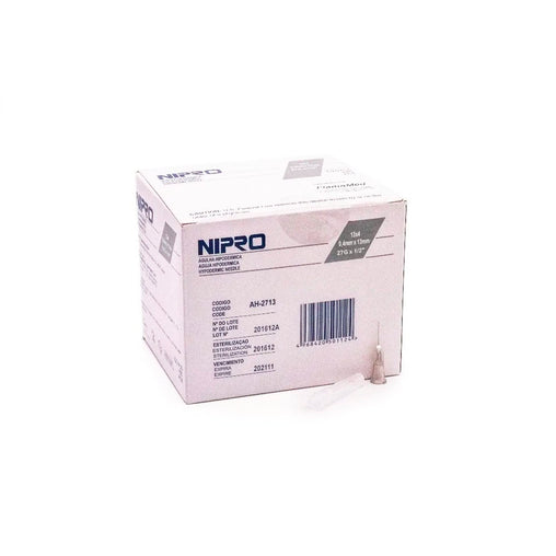 Aguja Hipodérmica 27G x 1/2